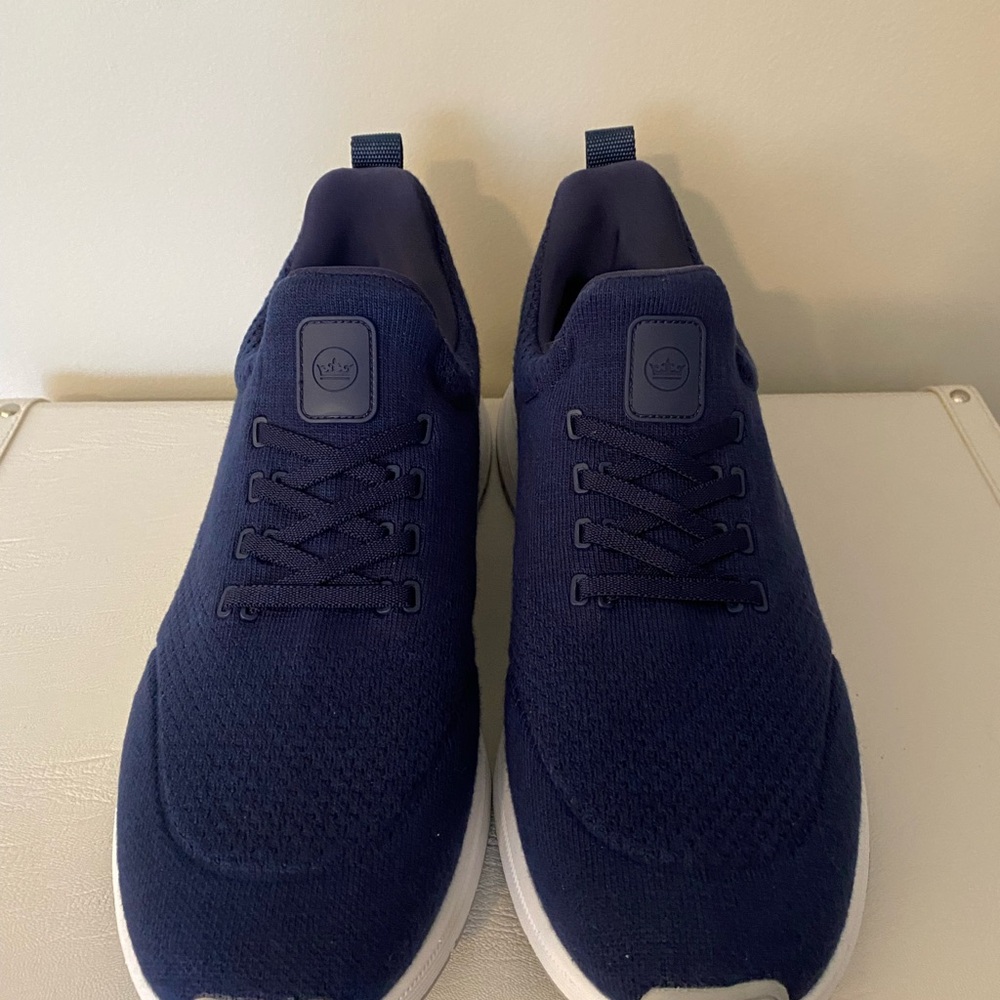 ❗️SALE❗️Peter Millar Men's Navy Blue Athletic Shoes - Picture 2 of 4